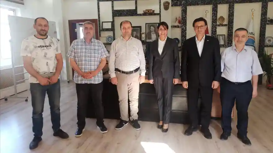 DESK Platformu Üyeleri Belediye Başkanı Yıldız Acar’ı Ziyaret Etti