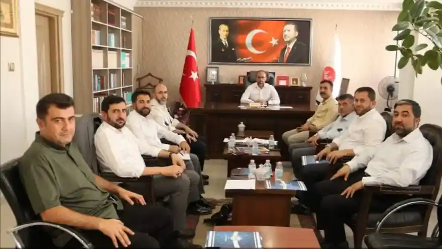 AĞUSTOS AYI İLÇE MÜFTÜLERİ TOPLANTISI YAPILDI 