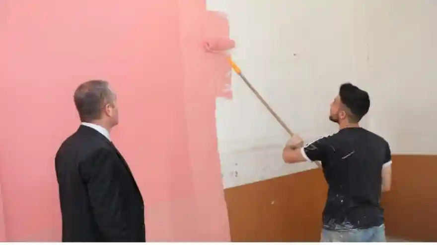 YENİ EĞİTİM SEZONUNA HAZIRLANAN AĞRI'DA 185 OKUL ONARIMA ALINDI