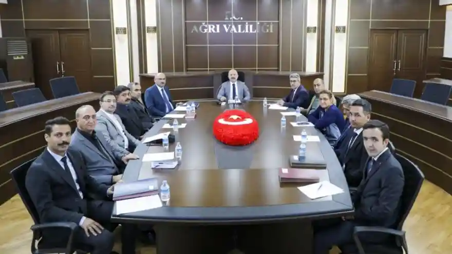 Ağrı'da İl Toprak Koruma Kurulu Toplantısı Düzenlendi