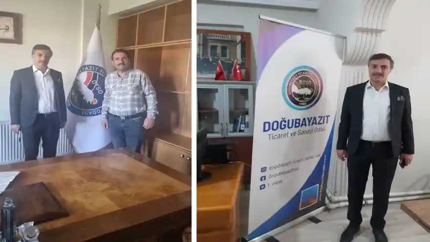 Doğubayazıt Ticaret ve Sanayi Odası Başkanı Cemal Can oldu