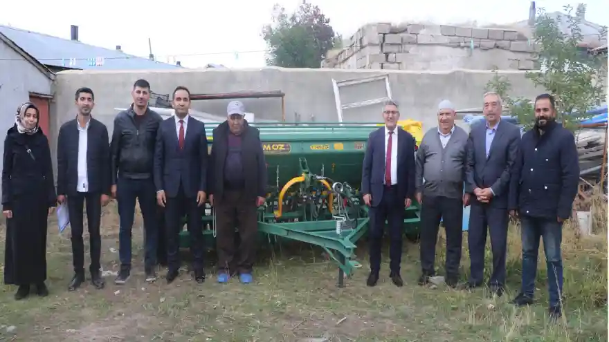 Ağrı'lı Çiftçilere 8 Milyon 500 bin TL hibe desteği 