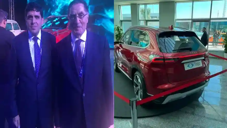 Rektör Alma TOGG Açılış Törenine Katıldı