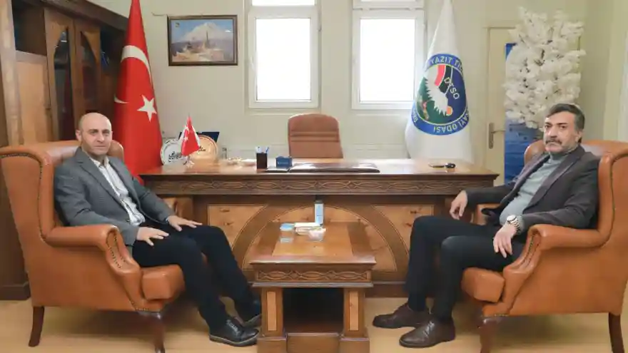 Kaymakam Ekinci'den DTSO yönetimine ziyaret
