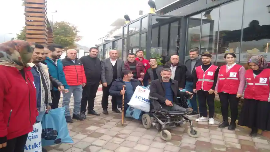 Türk Kızılay Doğubayazıt Şubesi Engellileri unutmadı