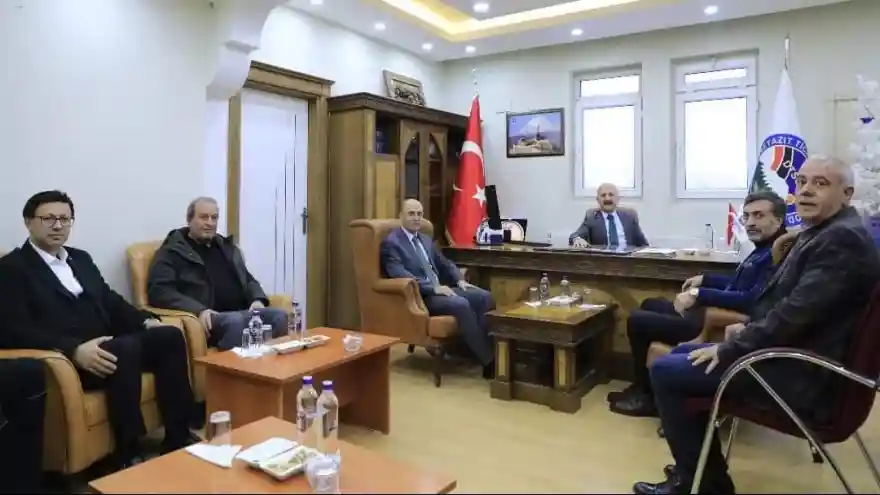Vali Varol ve Kaymakam Ekinci'den DTSO'ya Ziyaret 