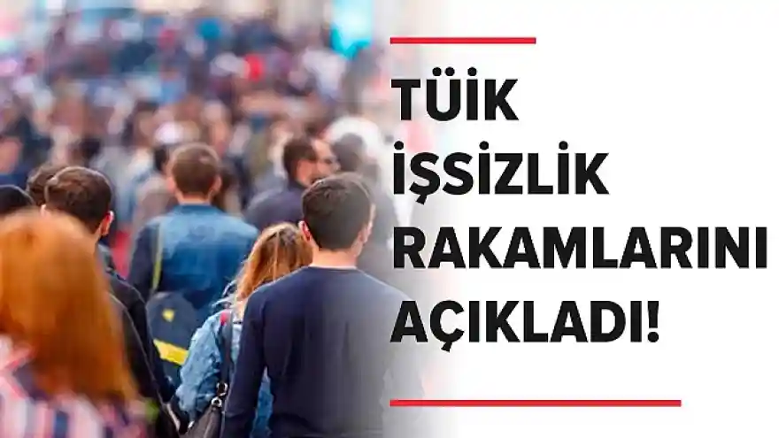 TÜİK, ekim ayına ilişkin iş gücü istatistiklerini açıkladı