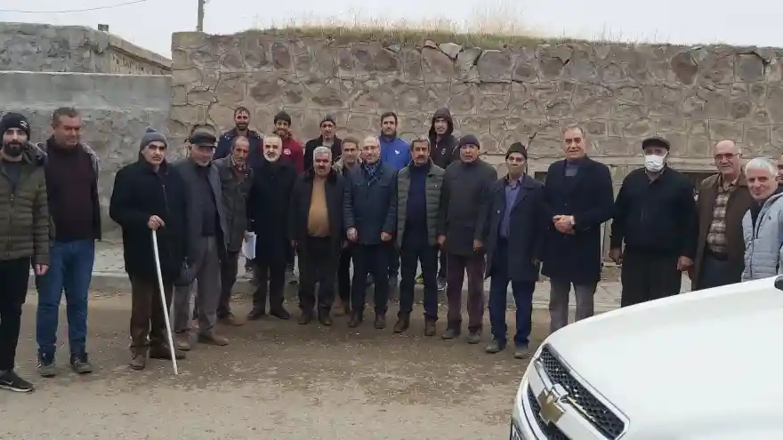 AK Parti Doğubayazıt İlçe Başkanı Geçit’ten köy ziyaretleri