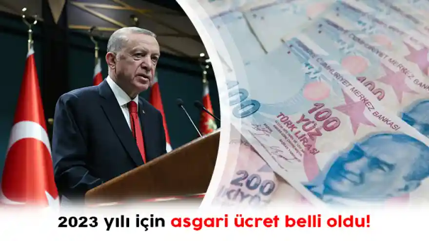 ASGARİ ÜCRET BELLİ OLDU