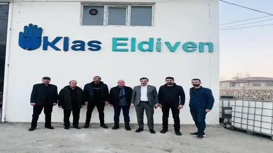 DOĞUBAYAZIT T.S.O. BAŞKANI CEMAL CAN'DAN KLAS ELDİVEN'E ZİYARET