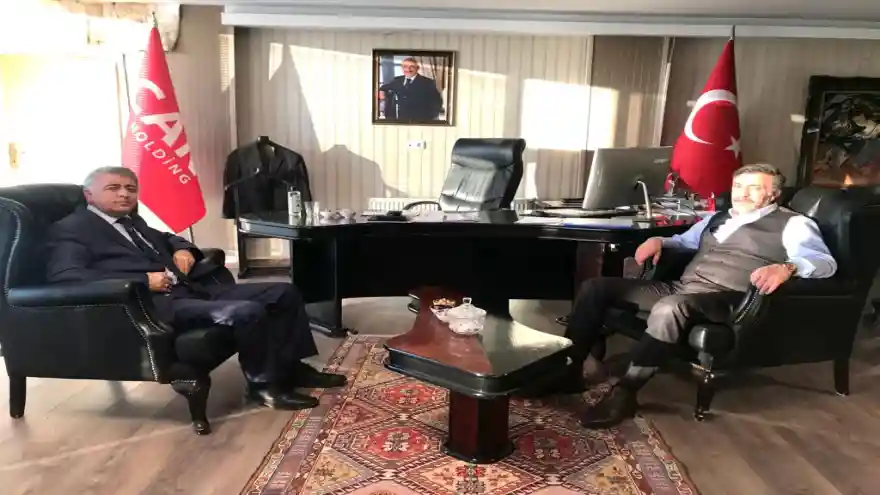 İl Kültür ve Turizm Müdürü Bulut, DTSO Başkanı Can'ı Ziyaret Etti