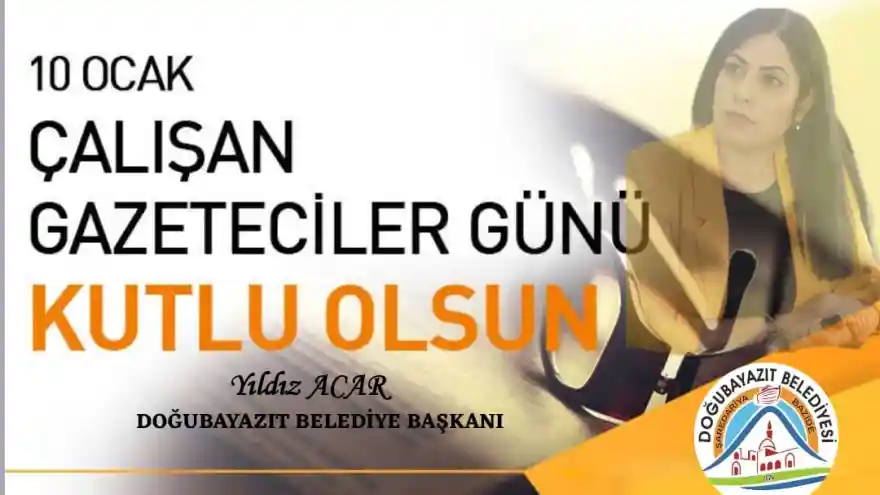 Belediye Başkanı Yıldız Acar'ın 10 Ocak Çalışan Gazeteciler Günü Mesajı