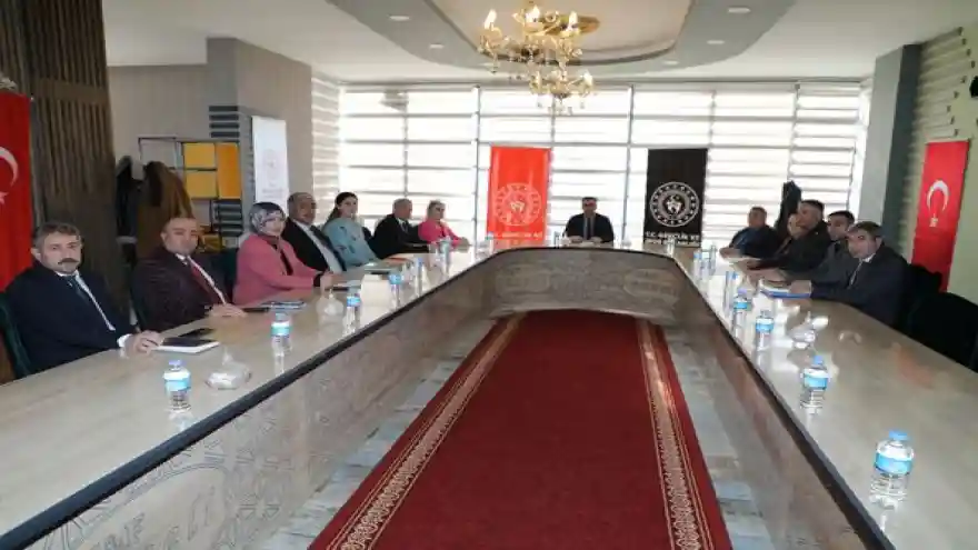 Ağrı GSİM’ de İstişare ve Değerlendirme Toplantısı Yapıldı