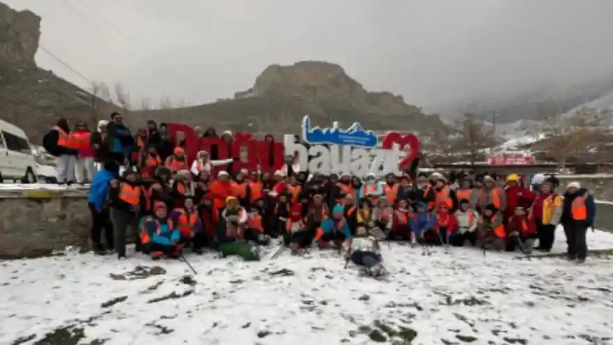 Doğa Sever Kadınlar “Kadına Şiddete Hayır” demek için Ağrı’da buluştu!