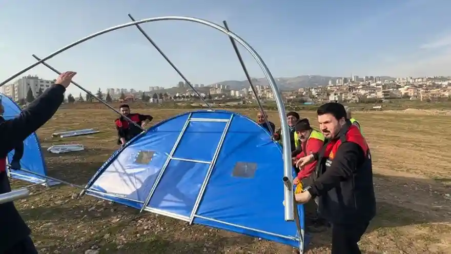 Başkan Savcı Sayan’ın Ağrı Çadır Kent Projesi Tamamlandı