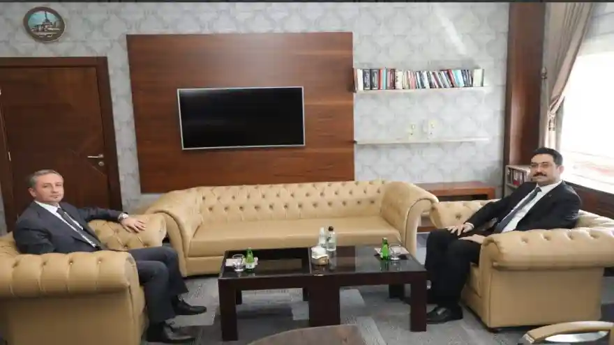 AĞRI MİLLİ EĞİTİM MÜDÜRÜ HASAN KÖKREK'E ZİYARET