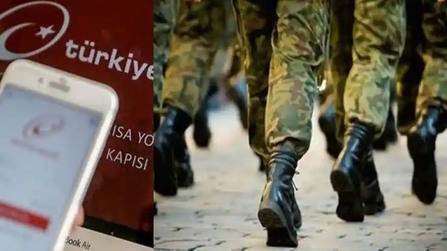 ASKERLİK İŞLEMLERİ E-DEVLET'TE YAPILABİLECEK