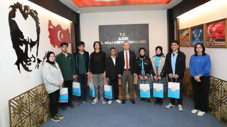 BAŞARILI TÜBİTAK ÖĞRENCİLERİ ÖDÜLLENDİRİLDİ