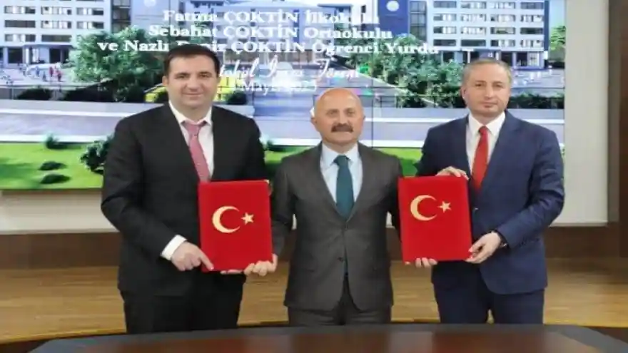  ÇOKTİN AİLESİ, DOĞUBAYAZIT'A 2 OKUL, ÖĞRENCİ YURDU VE KÜTÜPHANE KAZANDIRACAK