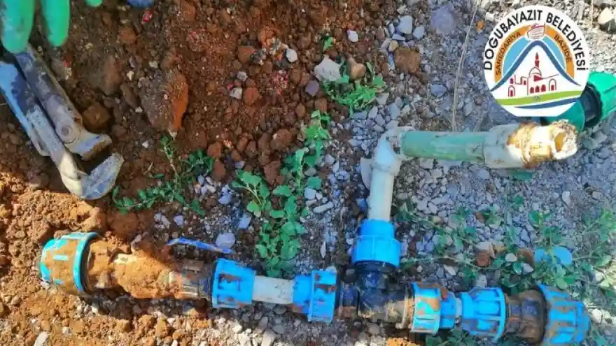 Doğubayazıt'ta Kaçak Su kullanımı yüzde 100 arttı