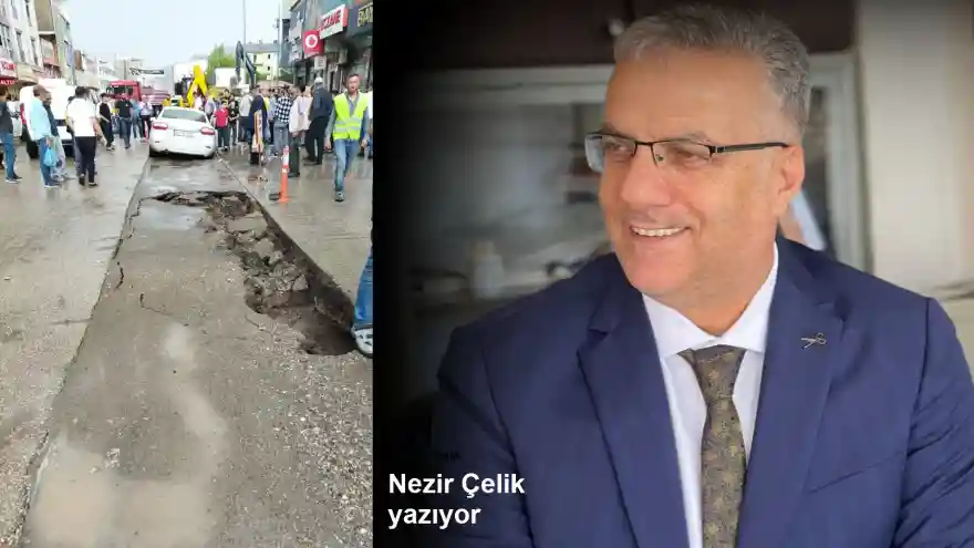 5 DAKİKADA YAĞAN YAĞMUR TÜM FOYALARI ORTAYA ÇIKARDI