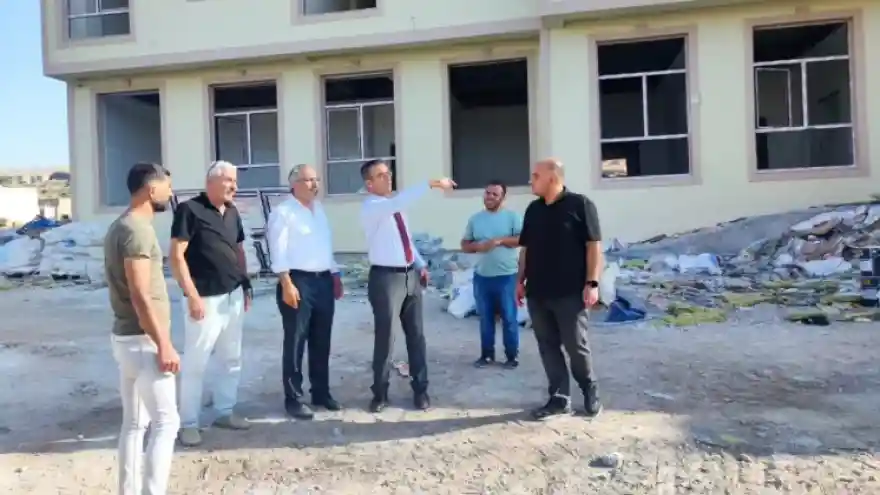 Ağrı Gençlik ve Spor İl Müdürü Din, Doğubayazıt’taki yatırımları inceledi