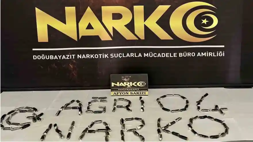 Doğubayazıt'ta çok sayıda uyuşturucu ele geçirildi