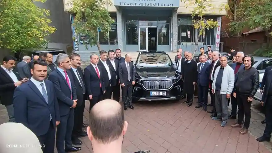 Doğubayazıt Ticaret ve Sanayi Odası, Türkiye’nin yerli ve milli otomobili TOGG’u teslim aldı!