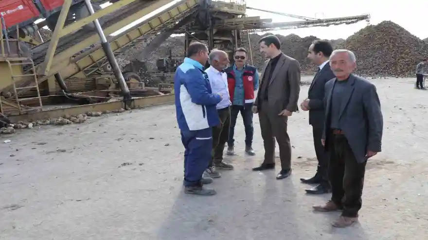 Ağrı İl Tarım ve Orman Müdürü’nden Şeker Fabrikası’na ziyaret
