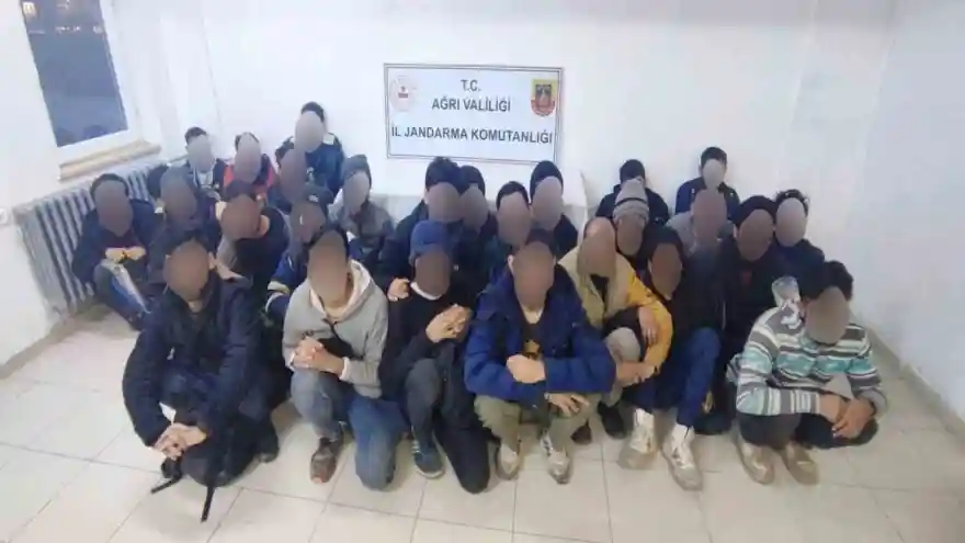 Doğubayazıt’ta Afgan ve Bangladeş uyruklu göçmenler yakalandı