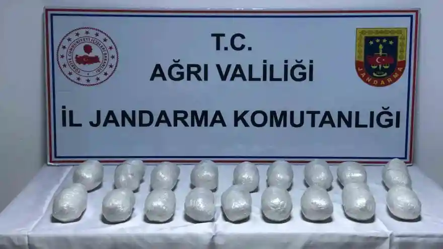 Ağrı’da kaçakçılık ve uyuşturucu operasyonu