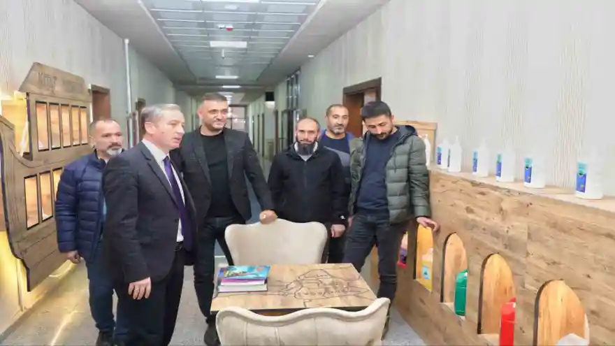 Ağrı Çalışan Gazeteciler Cemiyetinden İl Milli Eğitim Müdürü Kökrek’e ziyaret