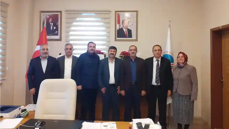 Profesör Mehmet Salih Geçit'e hayırlı olsun ziyareti