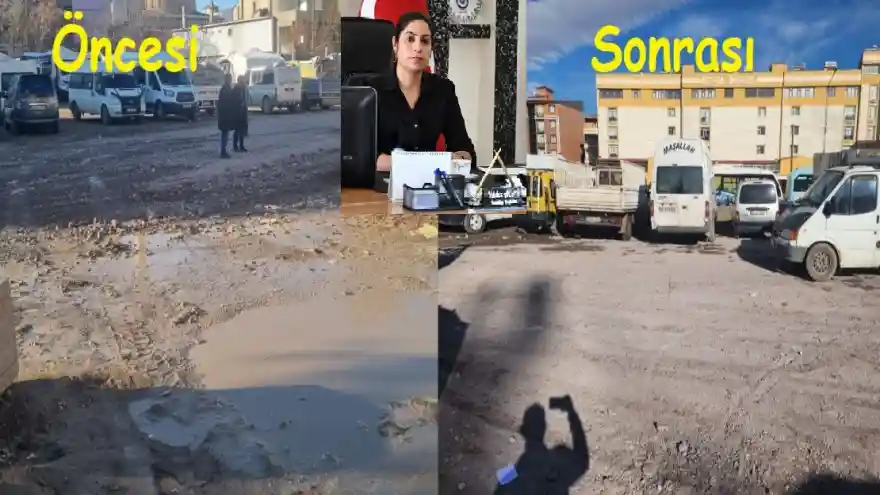 Halk Pazarı girişi Çamurdan, Çözüme kavuştu