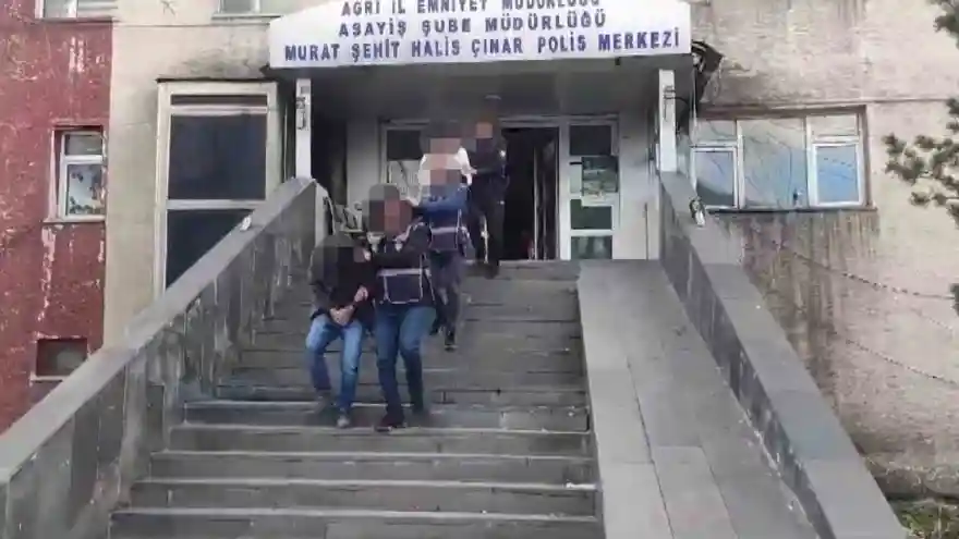 Ağrı’da yakalama kararı bulunan 18 şahıs gözaltına alındı