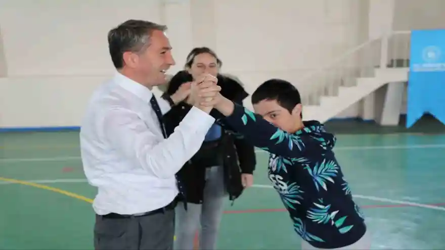 Ağrı’da engelli öğrencilere moral günü