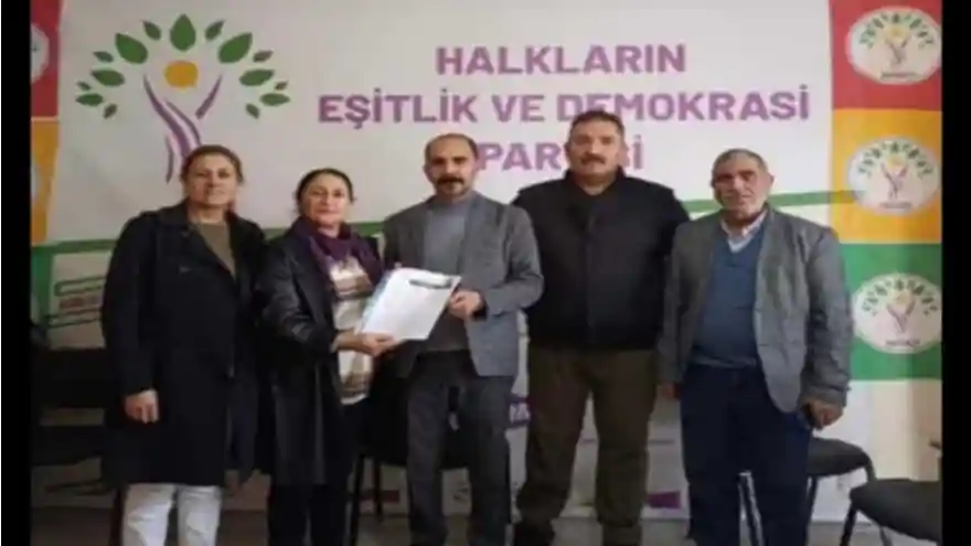 Kenan Alkan, HEDEP'den Aday Adaylığı başvurusu yaptı