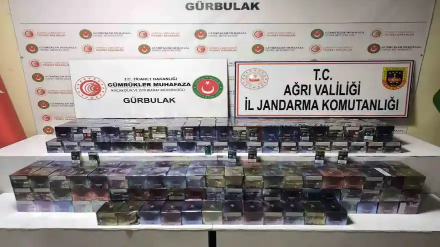 Doğubayazıt'ta 1 milyon TL’lik kaçak sigara operasyonu
