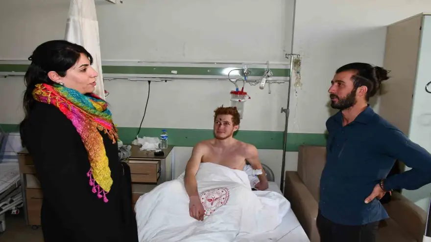 Başkan Acar’dan Ukraynalı dağcıya ziyaret