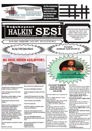 04.06.2020 TARİHLLİ GAZETE